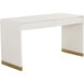 Ilona 55 X 22 inch Oyster Shagreen Desk